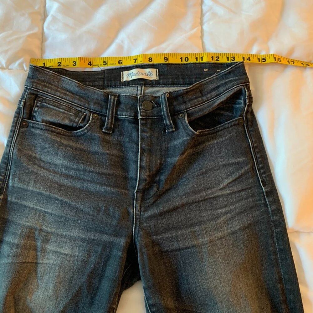 MADEWELL - High Riser Distressed Skinny - Picture 6 of 7